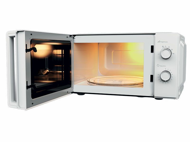 Мікрохвильова піч Beko MOC20100WFB 700w 20л White 000046020 фото