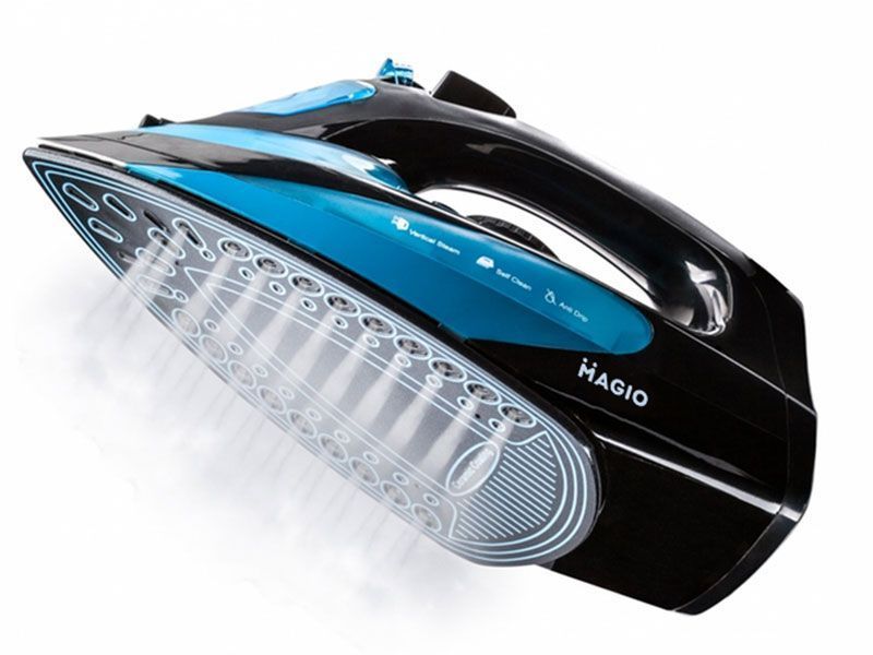 Праска парова Magio MG 138 2200w Black Blue 000038985 фото