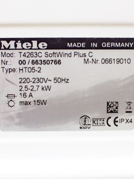 Сушильная машина Miele T4263C SoftWind Plus C 000031816 фото