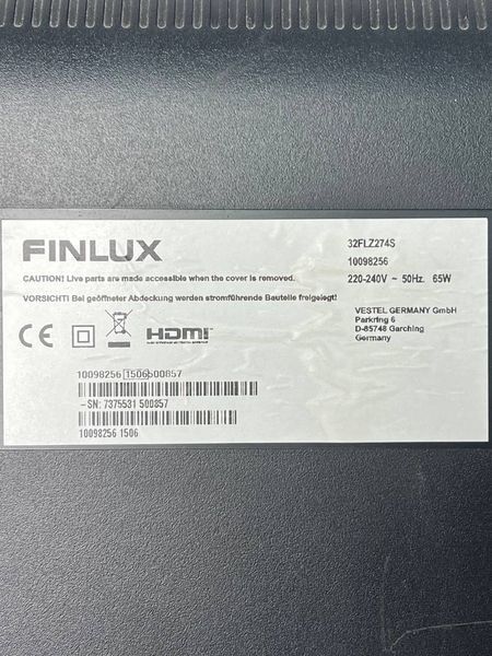 Телевизор 32 FinLux 32FLZ274S HD 000039473 фото