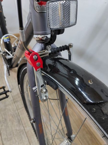 Велосипед 28 Nishiki 601 дорожный черно серый алюм 000050930 фото