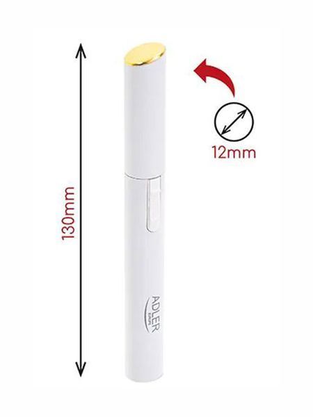 Триммер для бровей Adler AD 2934 White 000038036 фото