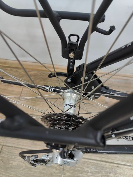 Велосипед 28 Nishiki 601 дорожный черно серый алюм 000050930 фото