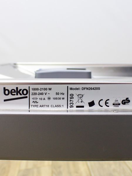 Посудомийна машина Beko DFN26420S 2100w 12 персон sn 2150028401 000031759 фото
