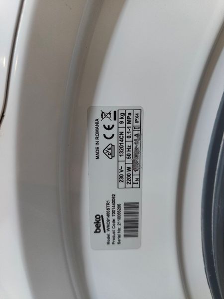 Пральна машина Beko WMO91465STR1 2200W 9кг sn 2110065205 000053060 фото