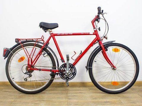 Велосипед 26 Kettler alu red Steet гірський червоний алюміній 000021140 фото