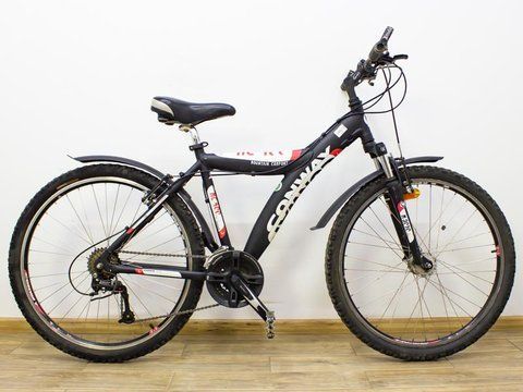 Велосипед 28 Conway MC400 гірський чорний алюм 000028897 фото
