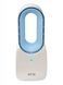 Вентилятор настольный безлопастной аккумуляторный Hoffen F1 B 10w 2200 mAh White Blue 000040842 фото 2