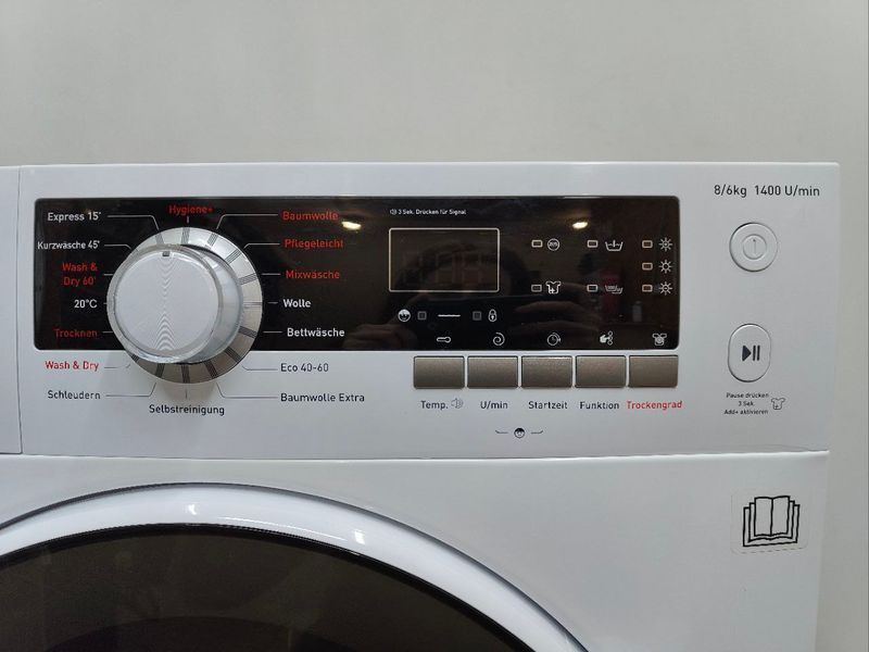 Стиральная машина с сушкой Amica WAT404070 1900W 8+6кг sn 11908400060041 000051674 фото