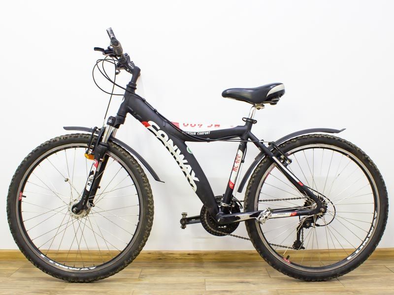 Велосипед 28 Conway MC400 гірський чорний алюм 000028897 фото