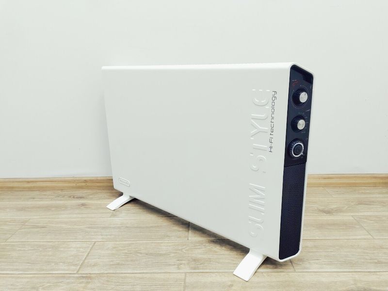 Электрический конвектор DeLonghi HCX3220FTS Slim Style 2000w 000032716 фото