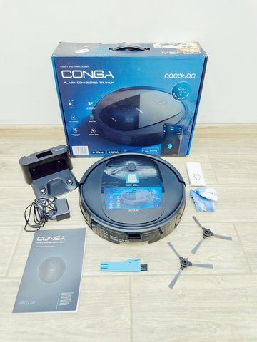 Пилосос робот Cecotec Conga Flash Connected Titanium 05794 2500 mAh sn 0579422078008900 000043165 фото