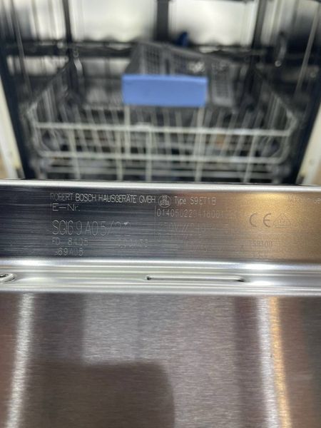 Посудомийна машина Bosch SGI69A05 2400w 12 персон sn 8405 000133 000045682 фото