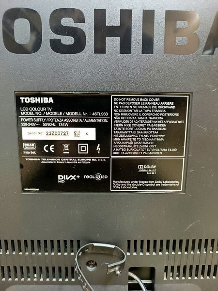 Телевизор 46 Toshiba sn 23Z00727 000046174 фото