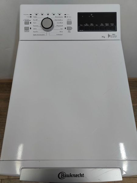 Стиральная машина вертикальная Bauknecht WAT Platinum 781 2000W 7кг sn 858350403051 000050759 фото