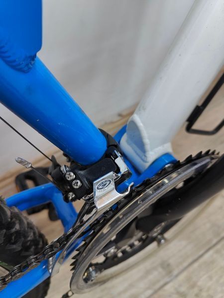 Велосипед 26 Newman Bicycles горный бело голубой алюм 000050935 фото
