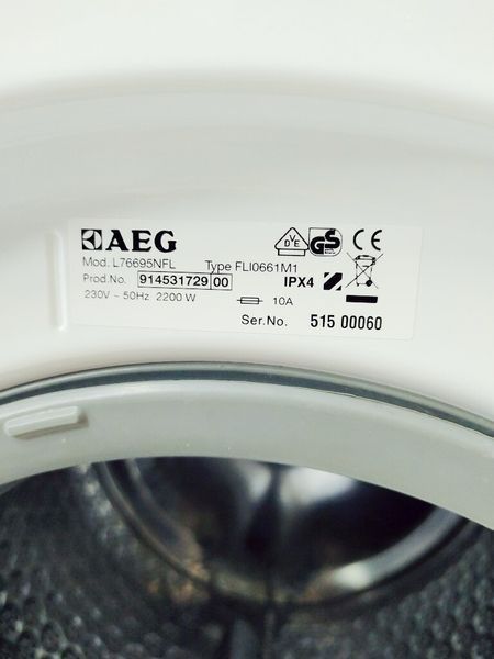 Стиральная машина AEG L76695NFL 000036753 фото