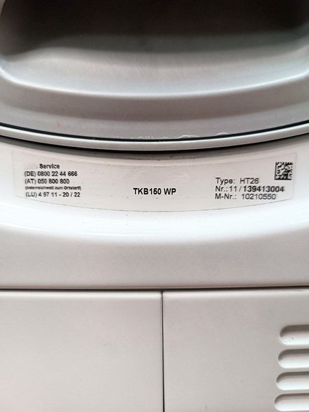 Сушильна машина Premium TKB 150 WP 8кг sn 11139413004 000050033 фото
