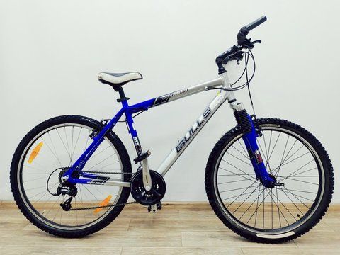 Велосипед 26 Bulls Sport 150 гірський сірий алюм 000041466 фото