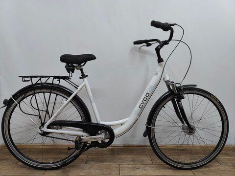 Велосипед 28 CYCO City Trend белый дамка аюм. 000050875 фото
