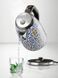 Електрочайник SilverCrest SWKP 3100 A1 3100w 1700 мл Flower 000040683 фото 3