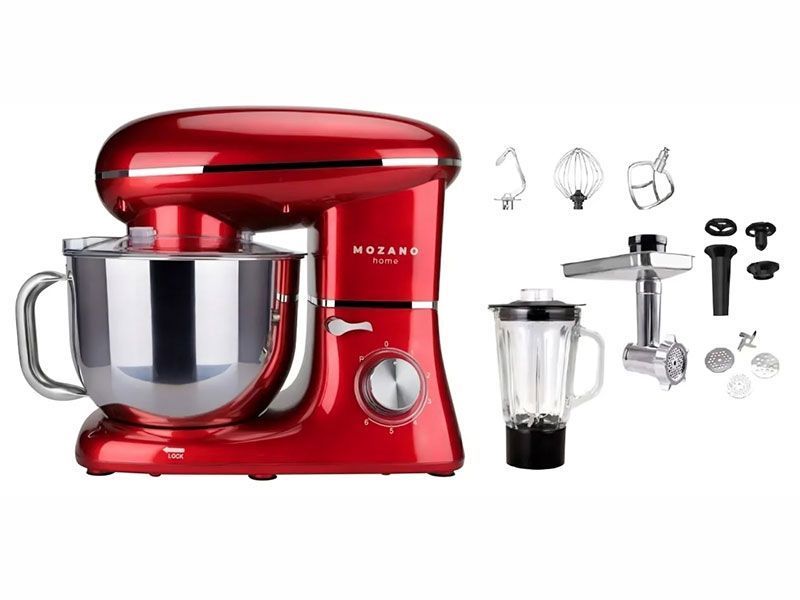 Кухонный комбайн 3в1 Mozano AGD ROB 02 2300w 6300 мл Red 000043545 фото
