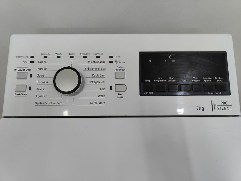 Стиральная машина вертикальная Bauknecht WAT Platinum 781 2000W 7кг sn 858350403051 000050759 фото