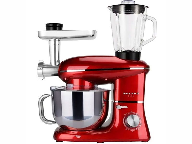 Кухонный комбайн 3в1 Mozano AGD ROB 02 2300w 6300 мл Red 000043545 фото