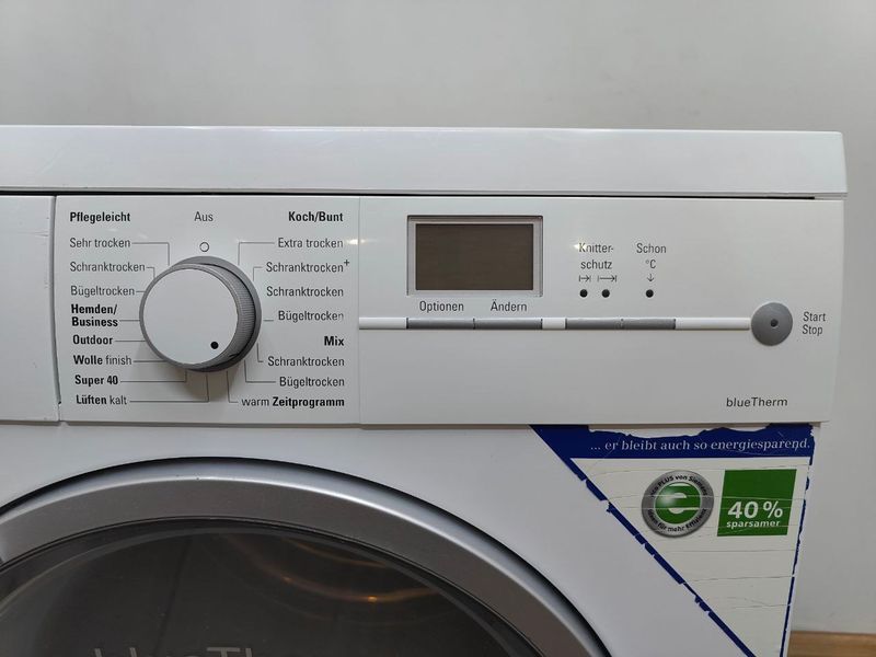 Сушильная машина Siemens WT46W560 1500W 7кг sn 9001201133 000051434 фото