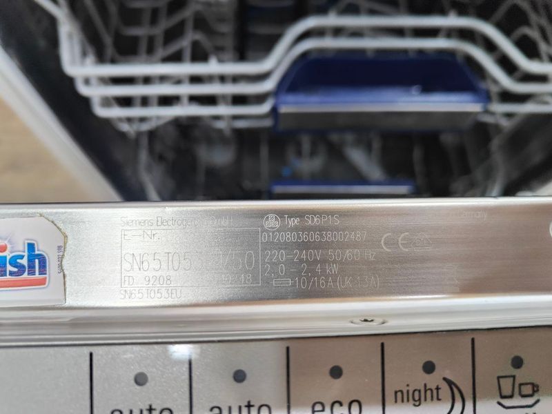 Посудомоечная машина Siemens SN65T053EU 2400W 14ком sn 920600248 n562 000051483 фото Посудомоечная машина Siemens SN65T053EU 2400W 14ком sn 920600248 n562 000051483 фото