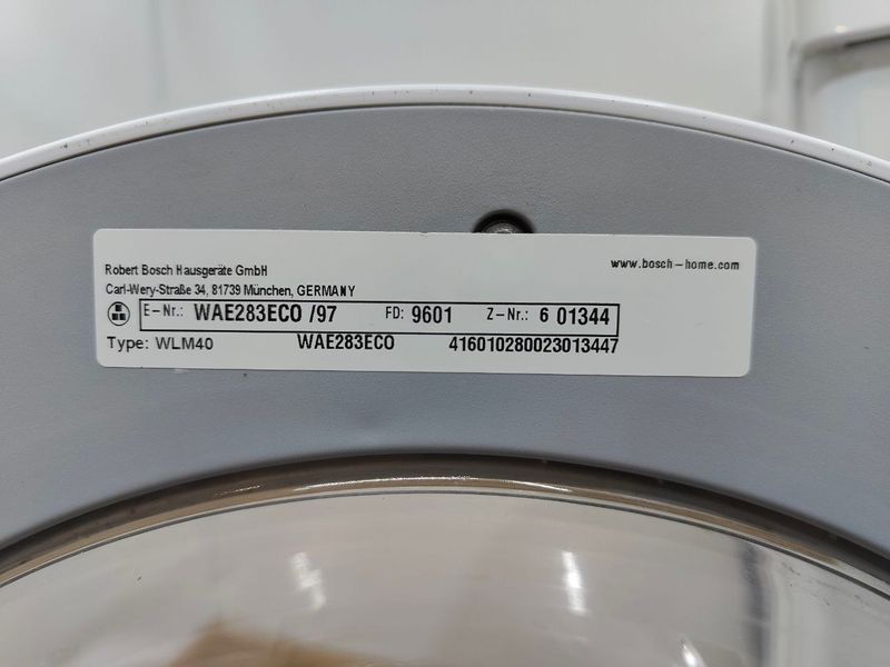 Стиральная машина Bosch Maxx 7 EcoEdition WAE283ECO 97 2300W 7 кг sn 6 01344 000052284 фото