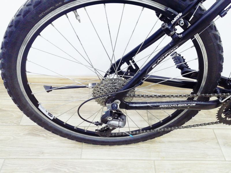 Велосипед 26 CycleWolf BlackFoot гірський чорний алюм 000032446 фото