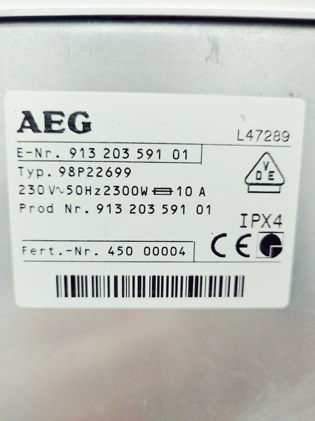 Пральна машина вертикальна AEG L47289 1200 об 6 кг 2300w sn 45000004 000039670 фото
