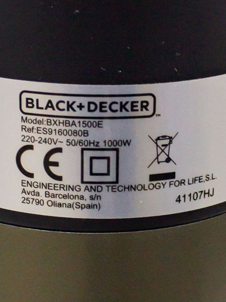 Блендер набір Black Decker BXHBA1500E 1000w новий LPNHE605401377 105е 000032899 фото
