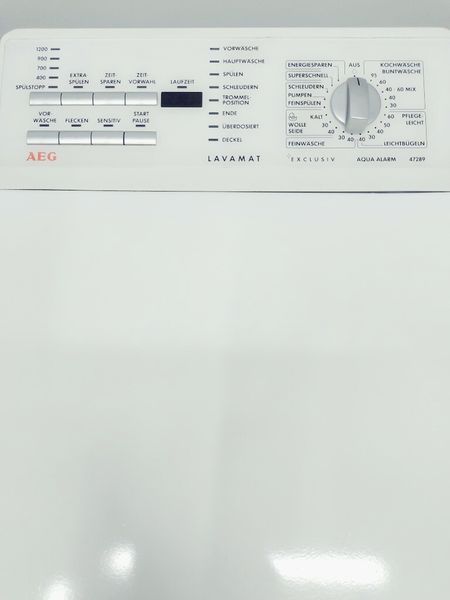 Пральна машина вертикальна AEG L47289 1200 об 6 кг 2300w sn 45000004 000039670 фото
