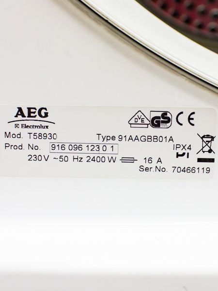 Сушильная машина AEG T58930 000031818 фото