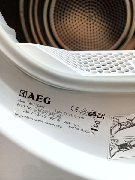Сушильная машина AEG Protex Plus T65770IH4 000045983 фото