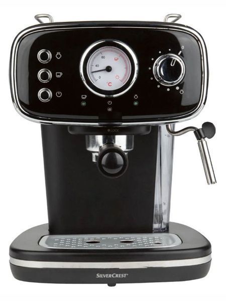 Кофеварка рожковая SilverCrest SEMS 1100 B2 000035390 фото