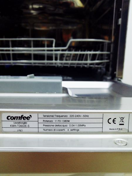 Посудомоечная машина настольная Comfee KWH TD602E S 000032500 фото