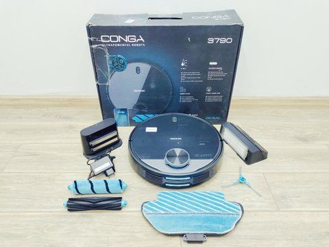 Пилосос робот Cecotec Conga 3790 05436 3200 mAh без WiFi sn 200317DB010224 000043170 фото