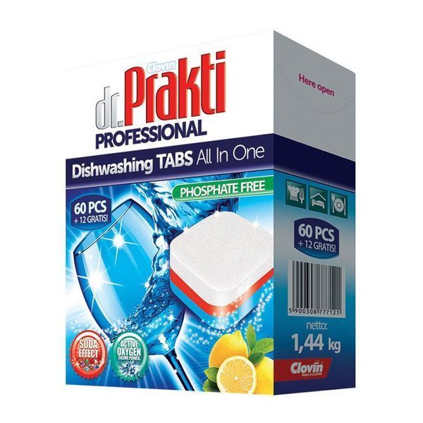 Пігулки для ГСМ Prakti 72 шт. ШК 000008024 фото