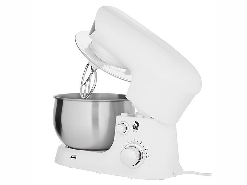 Миксер планетарный тестомес Adler AD 4226 1200w 3л White 000043546 фото