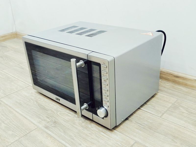 Мікрохвильова піч Life MD 12434 1200w гриль 1000w sn 3135509 000043366 фото