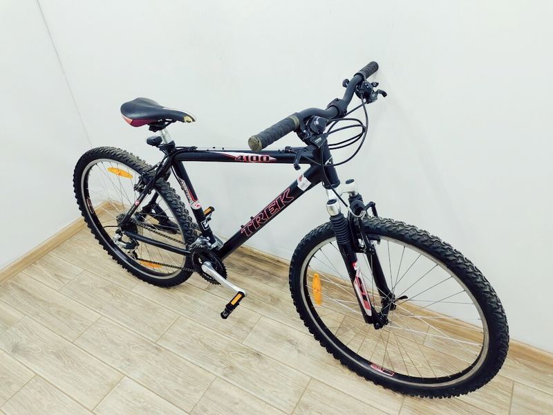 Велосипед 26 Trek 4100 гірський чорний алюм 000039841 фото