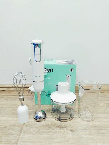 Блендер набір Hoffen HB809 800w White 000044013 фото