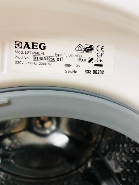 Стиральная машина AEG Protex Plus L87484EFL 000042262 фото
