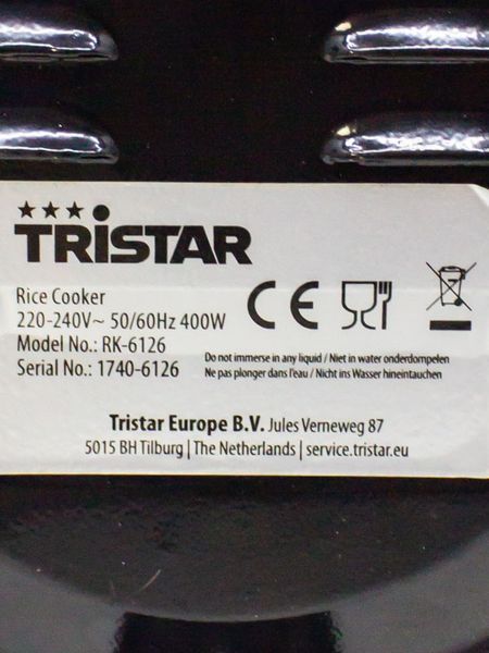 Рисоварка Tristar RK 6126 000024452 фото