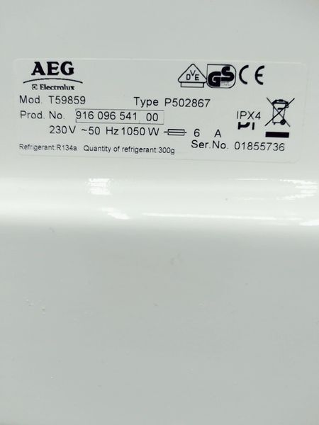 Сушильная машина AEG T59859 000041672 фото