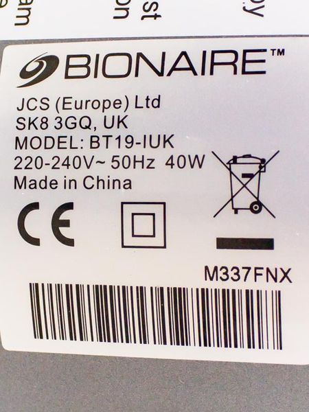 Вентилятор колонный Bionaire BT19 IUK 000026800 фото