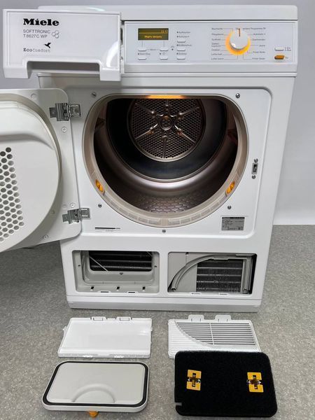 Сушильна машина Miele T 8627 WP 7 кг 1140w sn 40090211395 270е 000038306 фото
